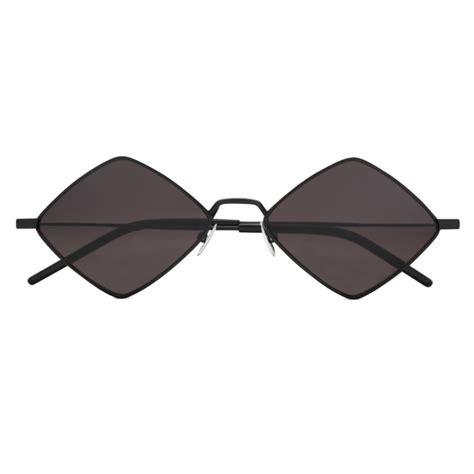 black ysl glasses|st laurent diamond sunglasses.